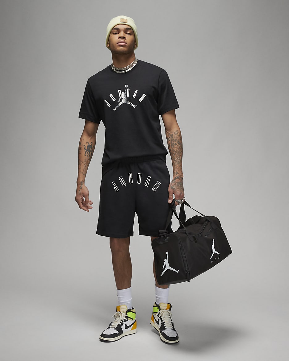 Jordan jumpman flight gfx fleece shorts top